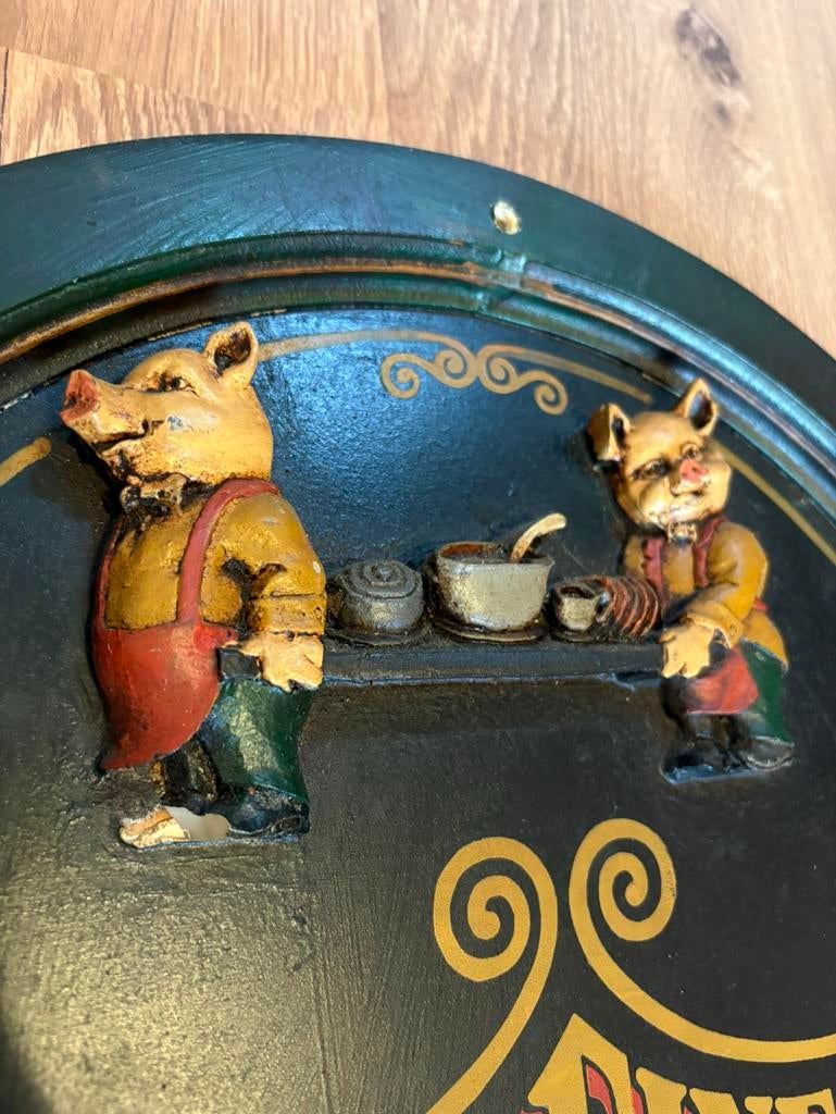 Decoratief krijtbord voor kroeg/ mancave, Ophalen, Gebruikt