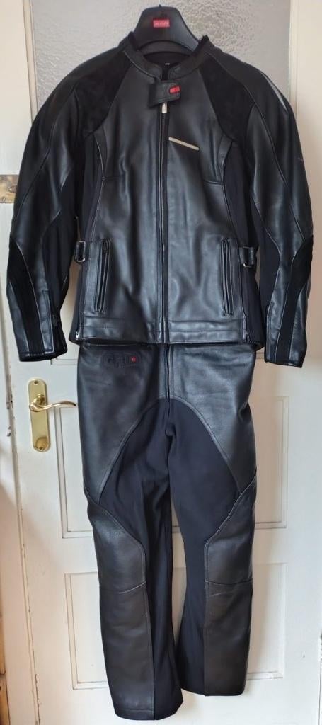 GRID leren motorpak voor dames, jas maat 42, broek maat 44, Motoren, Kleding | Motorkleding, Combipak, Dames, Tweedehands, Ophalen of Verzenden