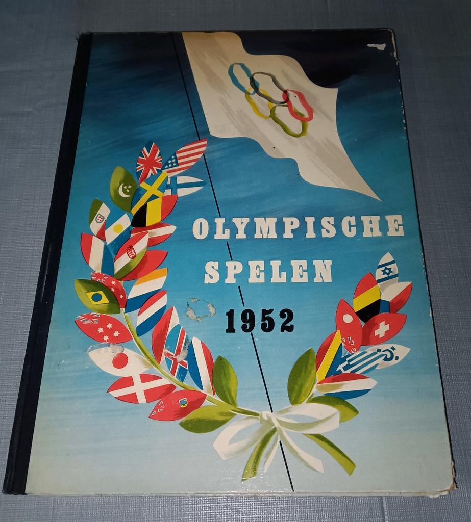Olympische Spelen 1952 Plaatjesboek, Boeken, Gelezen, Diverse, Ophalen of Verzenden, Overige sporten