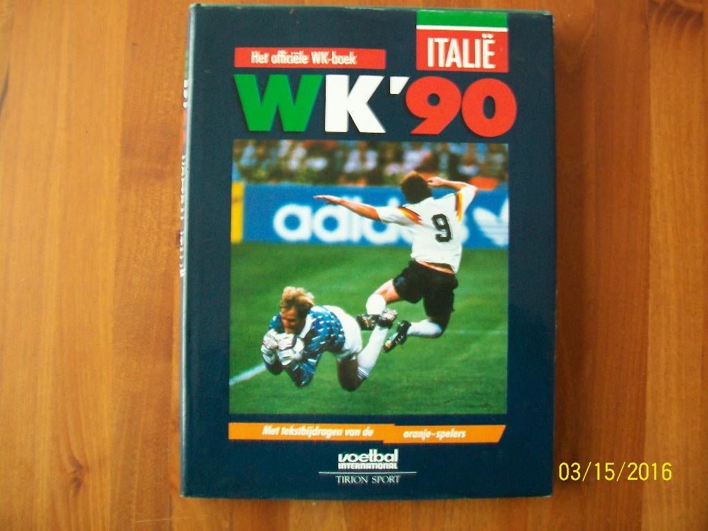 WK Voetbal 1990 - Italië -, Verzenden, Zo goed als nieuw, Buitenlandse clubs, Boek of Tijdschrift