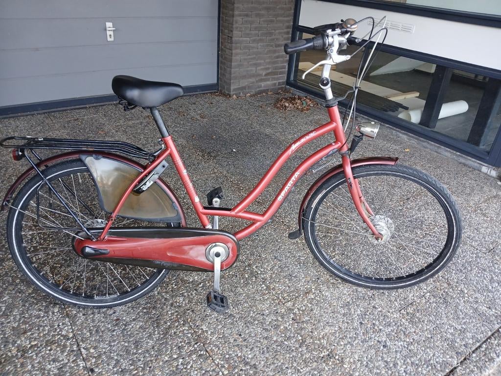 Dames fiets, Ophalen, Sparta, Gebruikt, Versnellingen