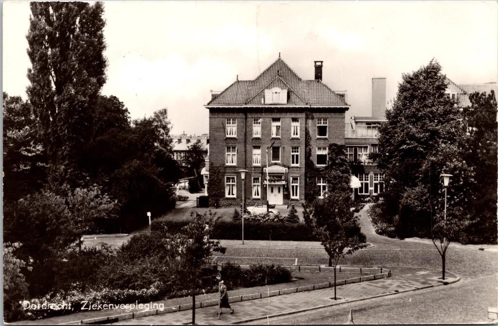 Dordrecht - Ziekenverpleging (1964), Verzamelen, Verzenden, 1960 tot 1980, Gelopen, Zuid-Holland