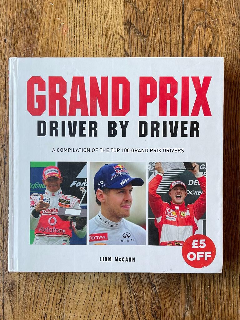 Grand Prix Driver by Driver Liam McCann Formule 1, Liam mcCann, Nieuw, Ophalen of Verzenden, Overige sporten