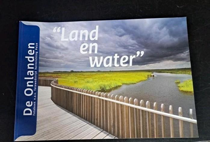 De Onlanden - Fotoboek 'Land en water', Boeken, Natuur, Ophalen of Verzenden, Gelezen, Natuur algemeen, Onbekend