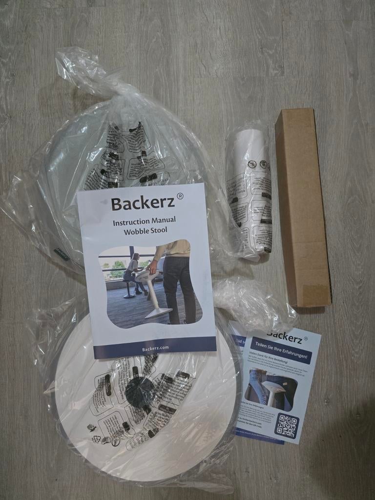 Nieuwe Ergonomische Wiebelkruk, Ophalen, Wit, Nieuw, Bureaukruk