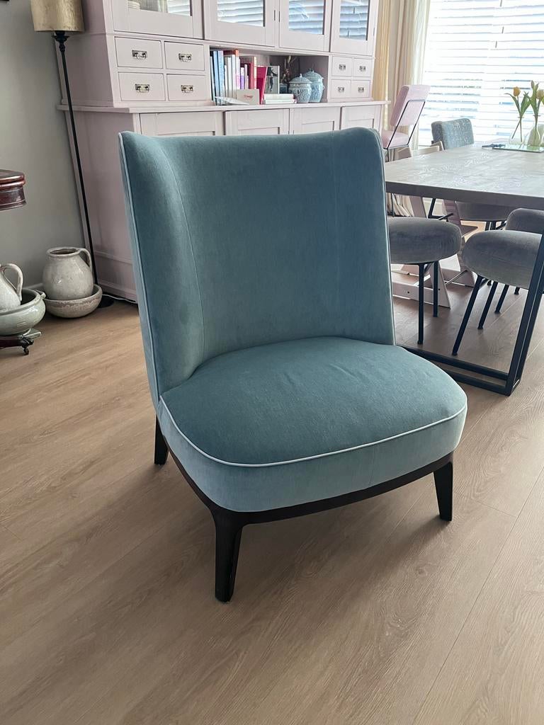 Flexform Fauteuil - Luxe Italiaans Design | 2x beschikbaar, Huis en Inrichting, Fauteuils, Ophalen, Gebruikt, Minder dan 75 cm