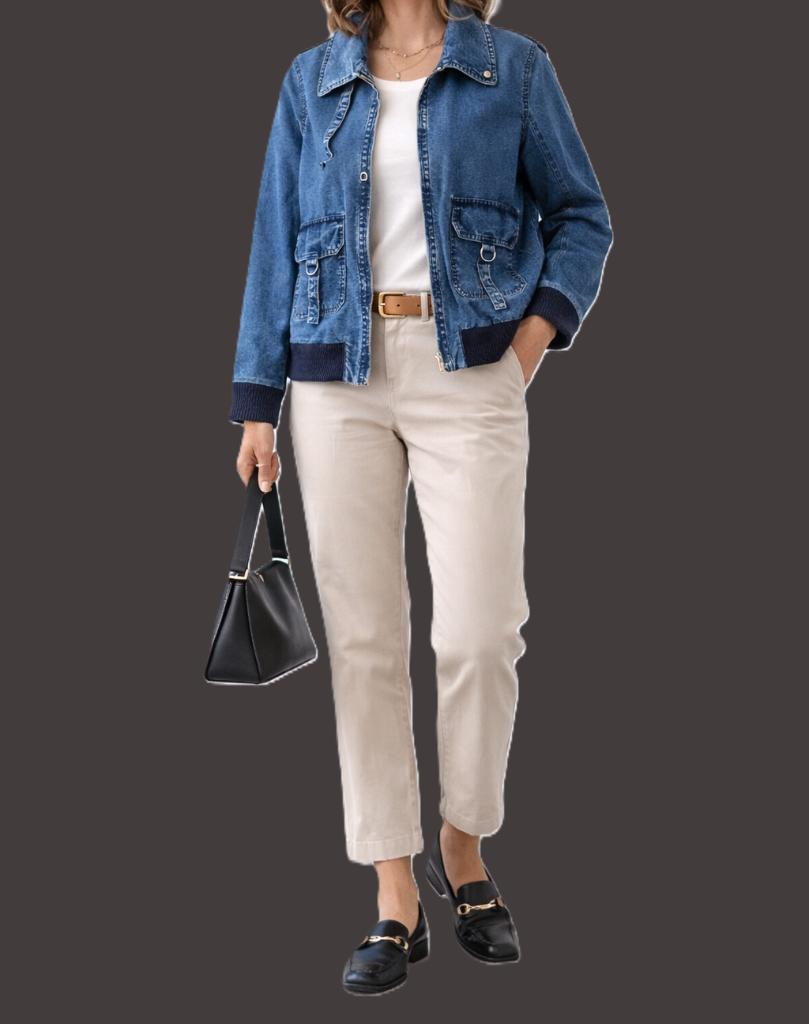 Balli Barret denim jacket maat 36, Blauw, Balli Barret, Ophalen of Verzenden, Zo goed als nieuw