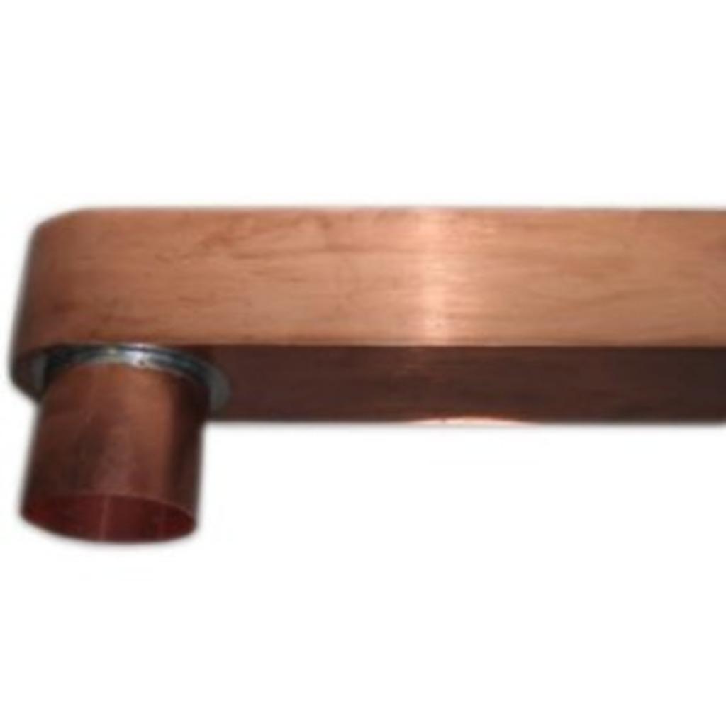 Koperen Stadsuitloop 60x100mm VANKOPERTOTZINK, Ophalen of Verzenden, Nieuw