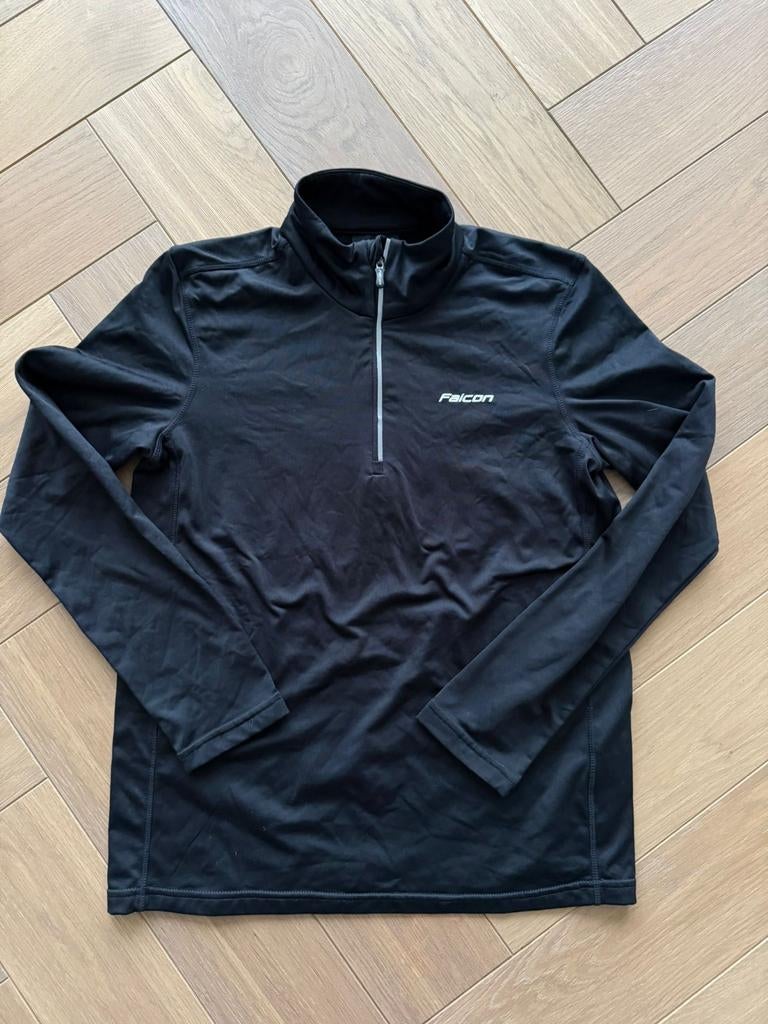 Falcon skipully zwart maat 164, Kinderen en Baby's, Kinderkleding | Maat 164, Ophalen of Verzenden, Zo goed als nieuw, Shirt of Longsleeve