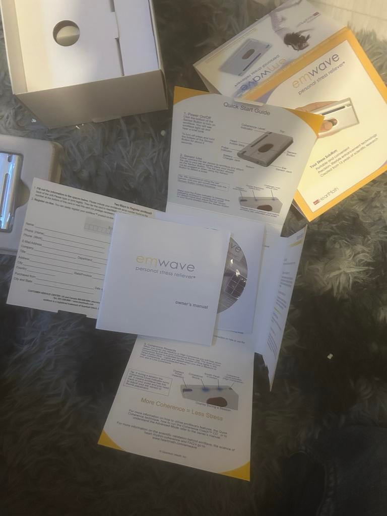 Emwave Persoonlijke Stress Verlichter, Ophalen