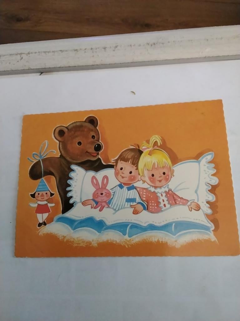 BAREND. DE BEER BIJ KINDEREN IN BED, Verzamelen, Ophalen of Verzenden, Kinderen