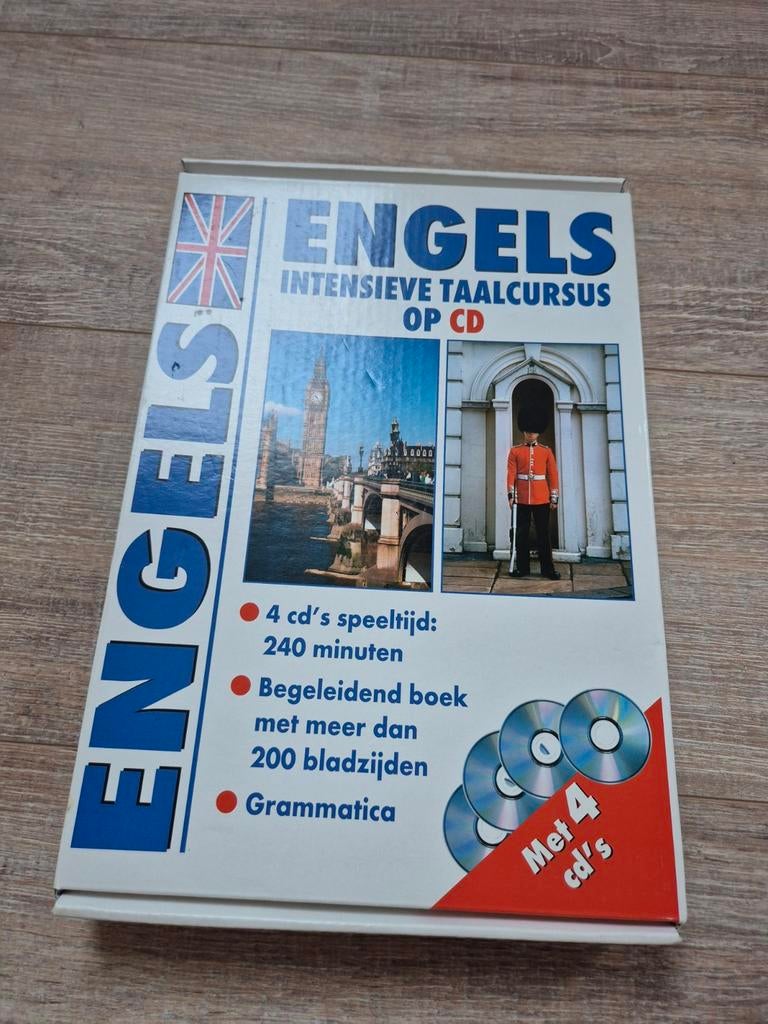 Engels intensieve taalcursus op cd, Ophalen of Verzenden, Zo goed als nieuw