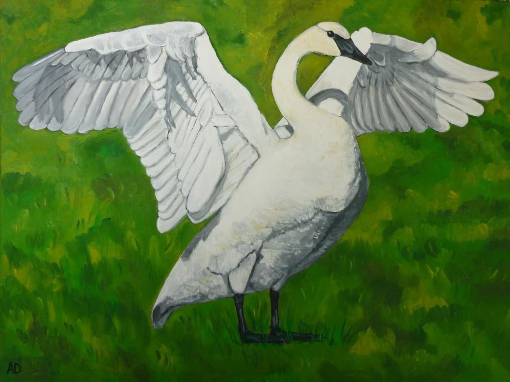 Zwaan, Antiek en Kunst, Ophalen of Verzenden