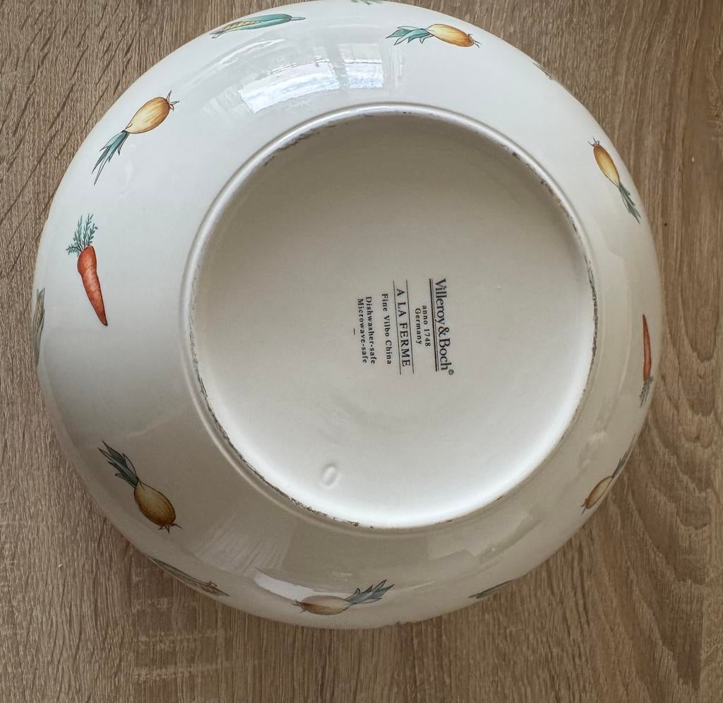 Villery&boch ovenschaal, Ophalen of Verzenden, Zo goed als nieuw, Aardewerk, Boerenbont