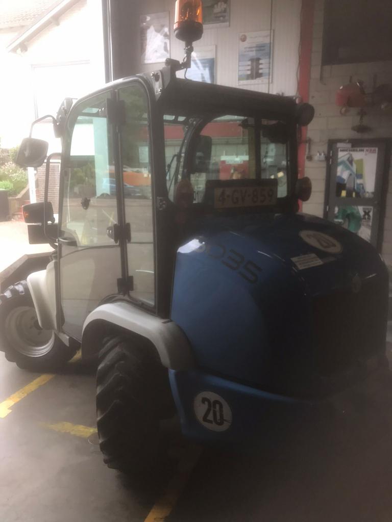 Kramer shovel, Ophalen, Wiellader of Shovel