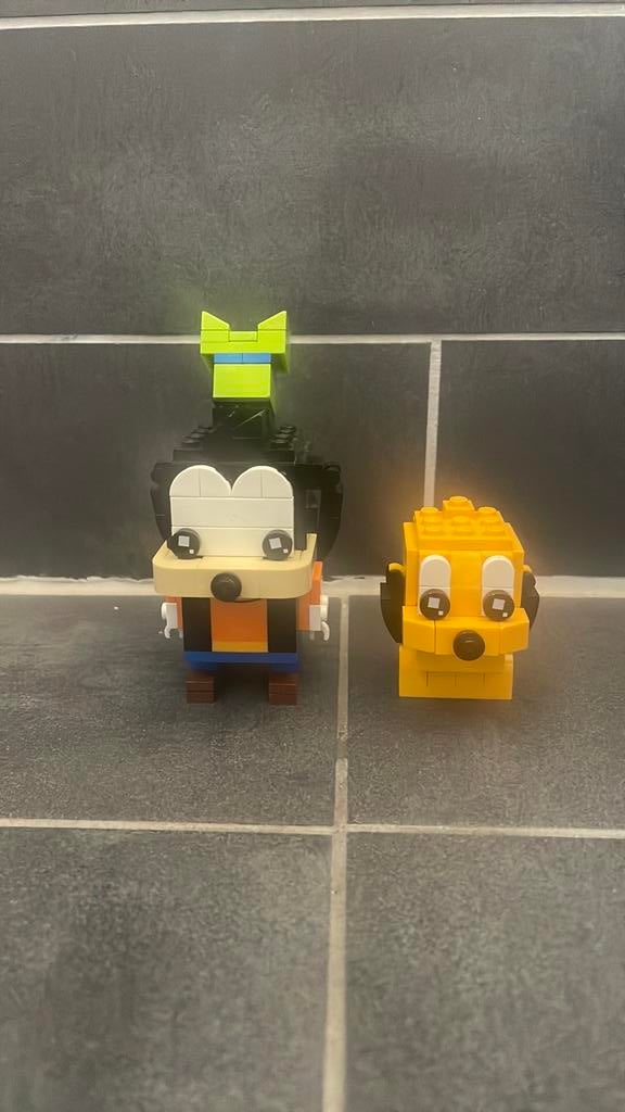 LEGO Brickheadz Goofy&Pluto 40378, Ophalen of Verzenden, Zo goed als nieuw, Complete set, Lego