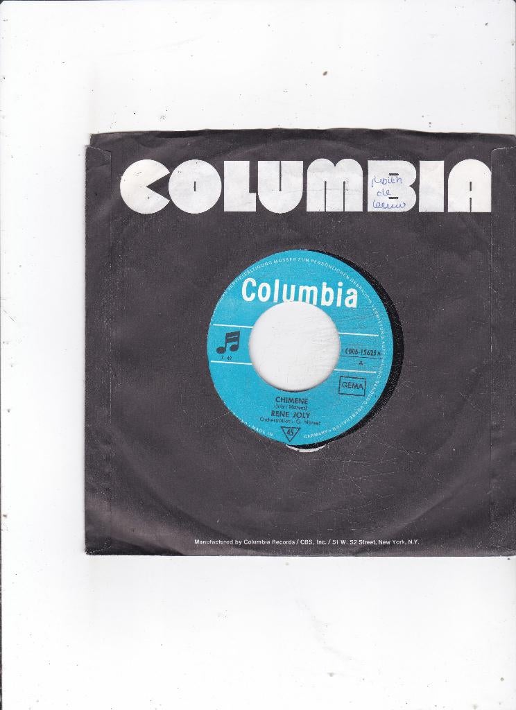 Single Rene Joly - Chimene, Ophalen of Verzenden, Gebruikt, Pop