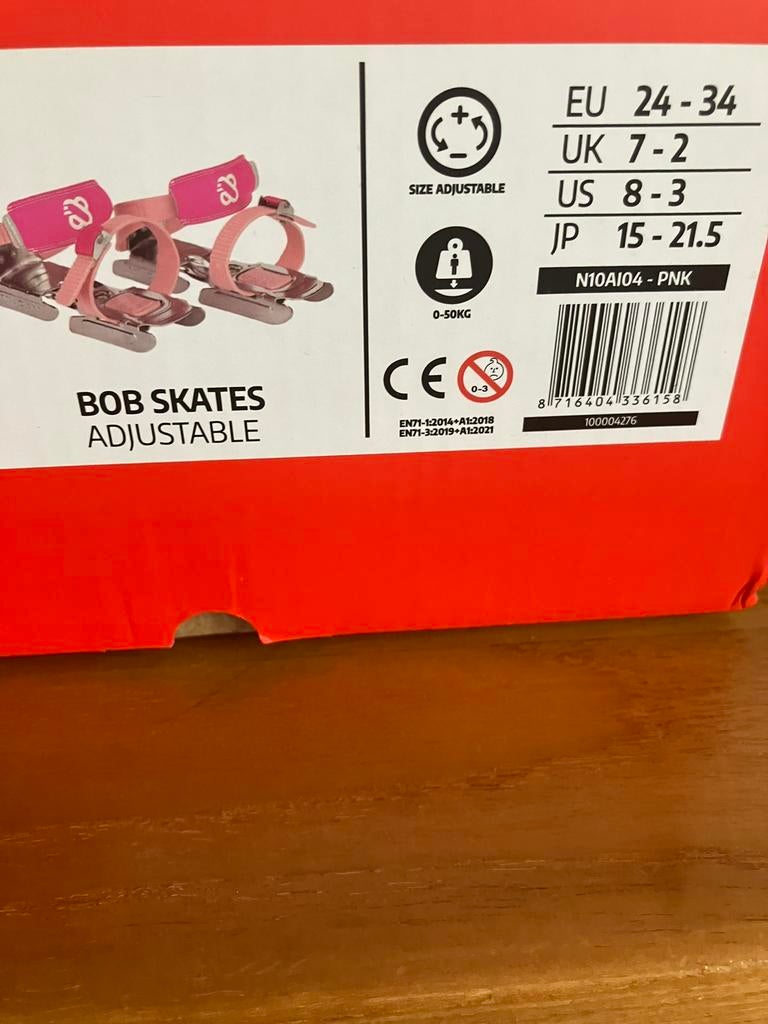 Nijdam glij ijzers, Ophalen of Verzenden, Zo goed als nieuw