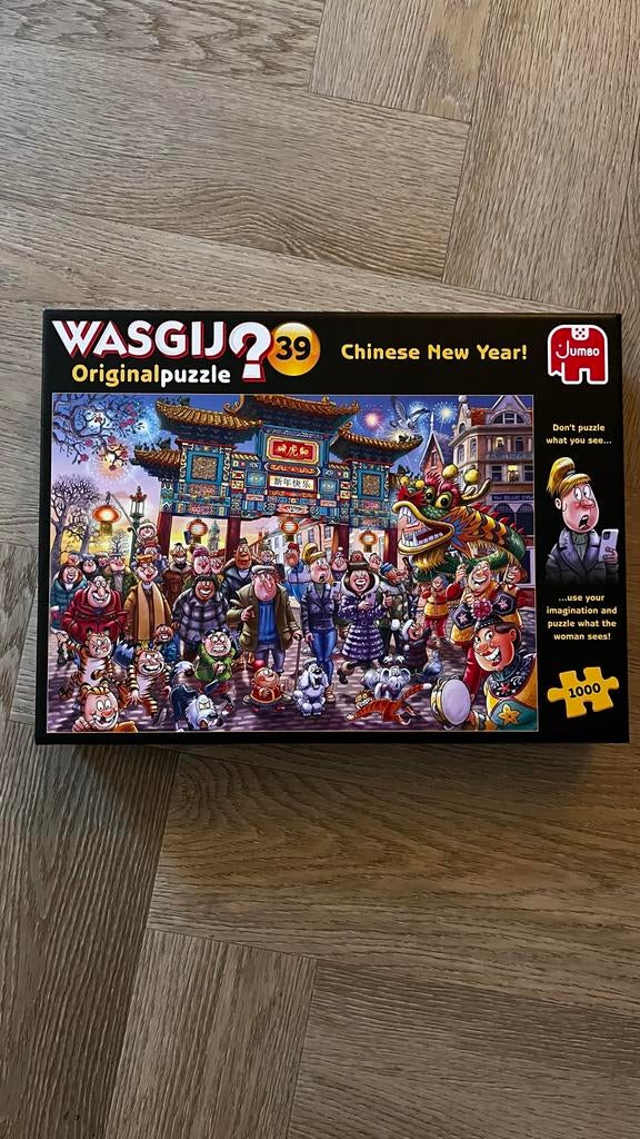 Wasgij puzzel 39 Chines New Year!, Ophalen, 500 t/m 1500 stukjes, Zo goed als nieuw
