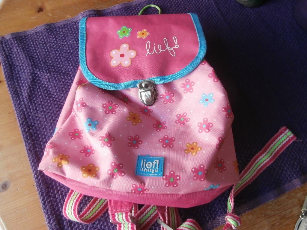 rugtas rugzak roze bloemen lief lifestyle princess traveller, Ophalen of Verzenden, Zo goed als nieuw, Overige merken, 30 tot 45 cm