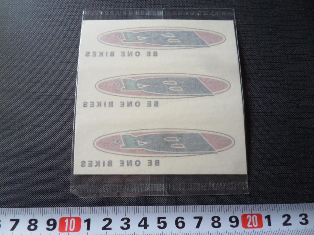 sticker 005 fiets logo huid tattoo B1 be one bikes, Ophalen, Zo goed als nieuw