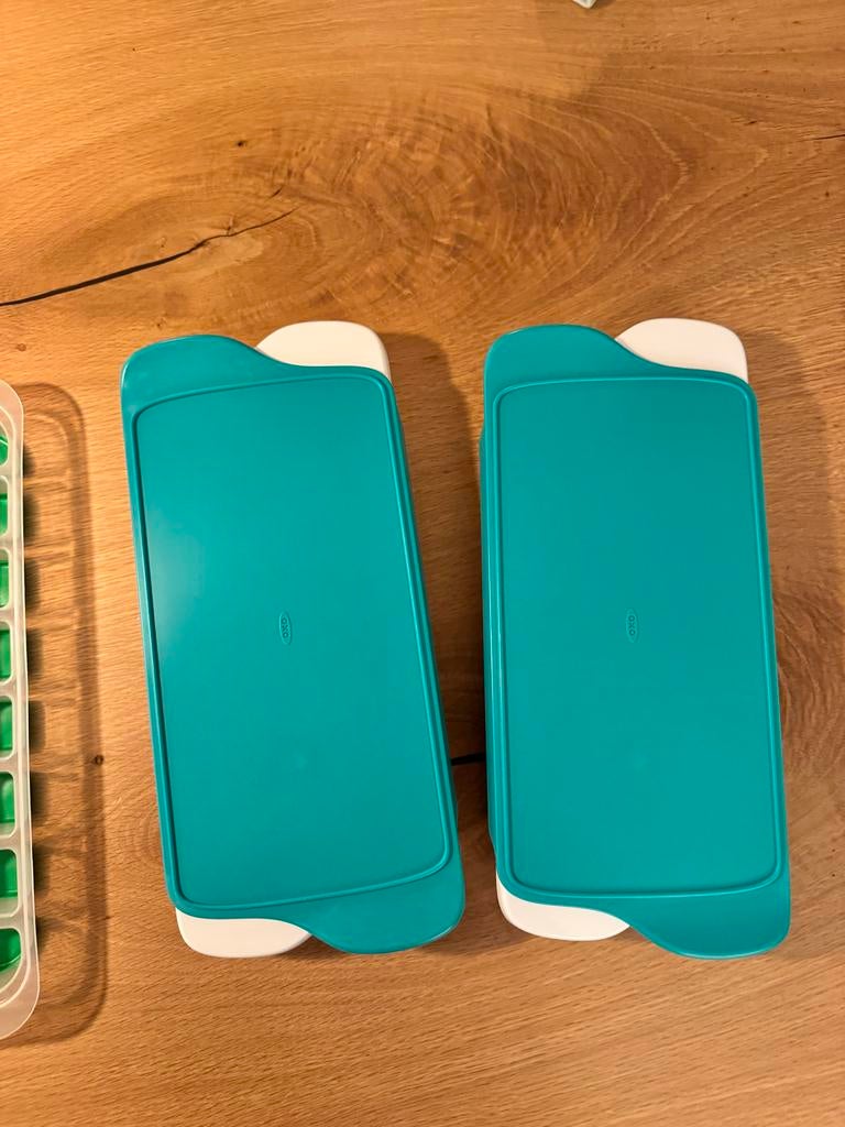 2x OXO Diepvriesijsvormpjes, Ophalen of Verzenden, Zo goed als nieuw