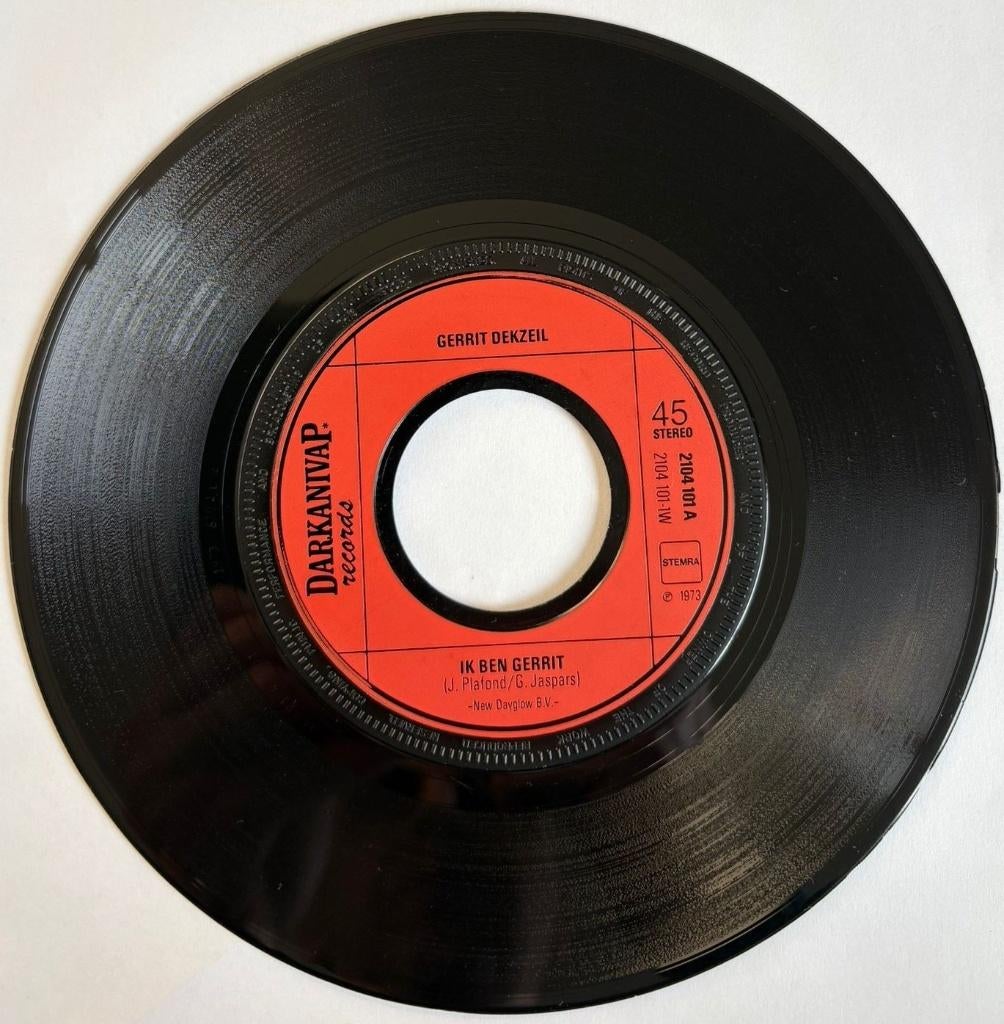 Gerrit Dekzeil – Ik Ben Gerrit, Gebruikt, 7 inch, Single, Ophalen of Verzenden