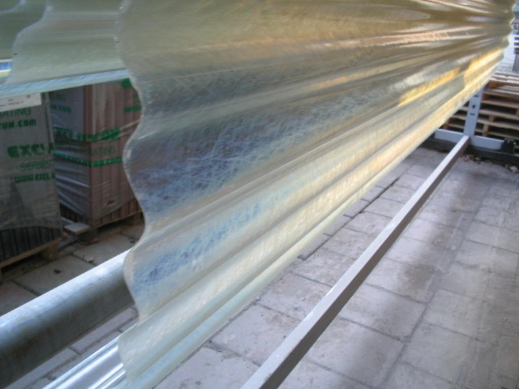 Dakbedekking polyester golfrol 18/76, Ophalen, Kunststof, Overige kleuren, Nieuw