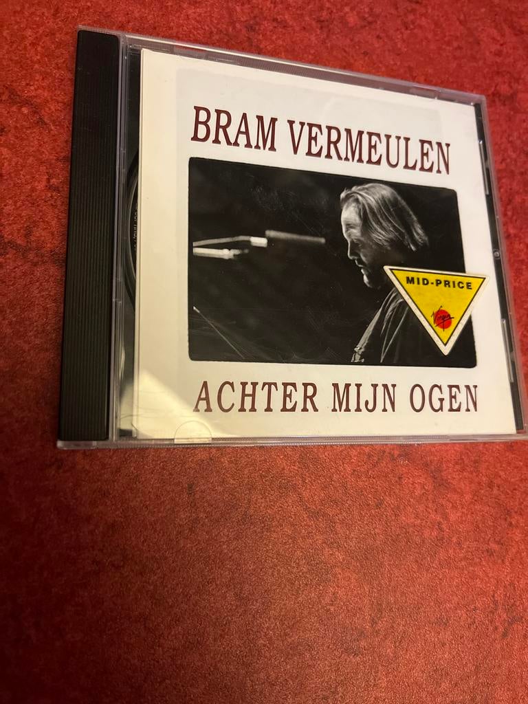 Bram Vermeulen - Achter Mijn Ogen CD, Ophalen of Verzenden, Zo goed als nieuw, Overige genres