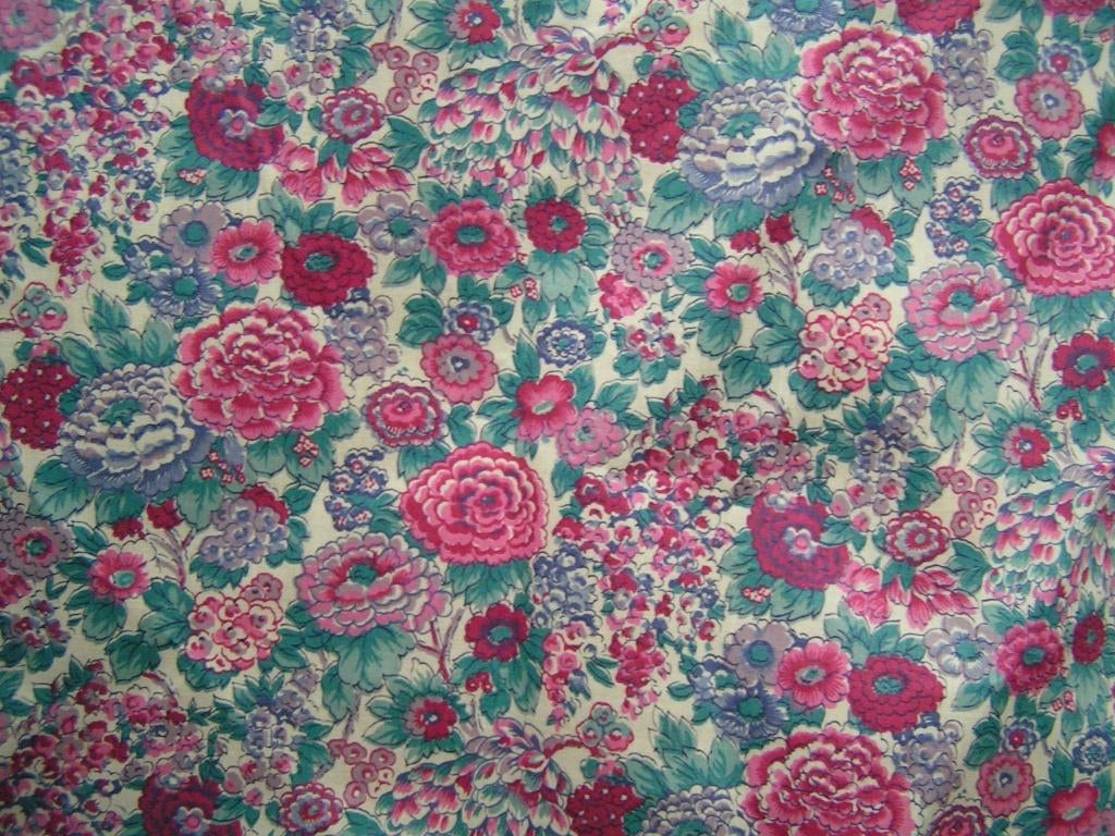 coupon Liberty stof nr UU 124 ger laj, Hobby en Vrije tijd, Stoffen en Lappen, Verzenden, Nieuw, 30 tot 120 cm, Katoen