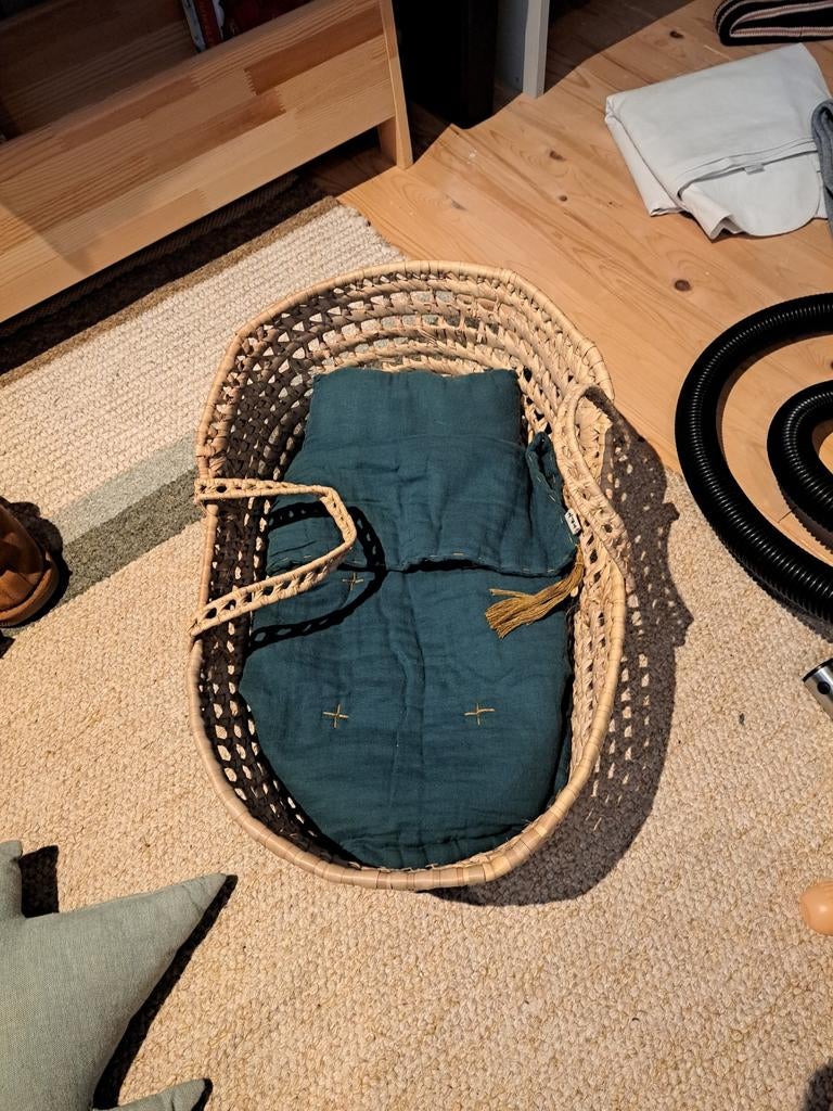 Numero 74 moses mand poppen reismand, Kinderen en Baby's, Speelgoed | Poppen, Ophalen, Zo goed als nieuw, Babypop