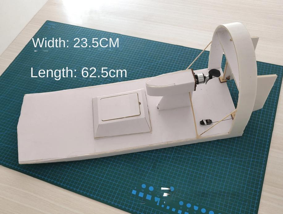 Airboat Moerasboot 625mm | KIT PP-Foam + Electronica | NIEUW, Ophalen of Verzenden, Nieuw, Overige merken
