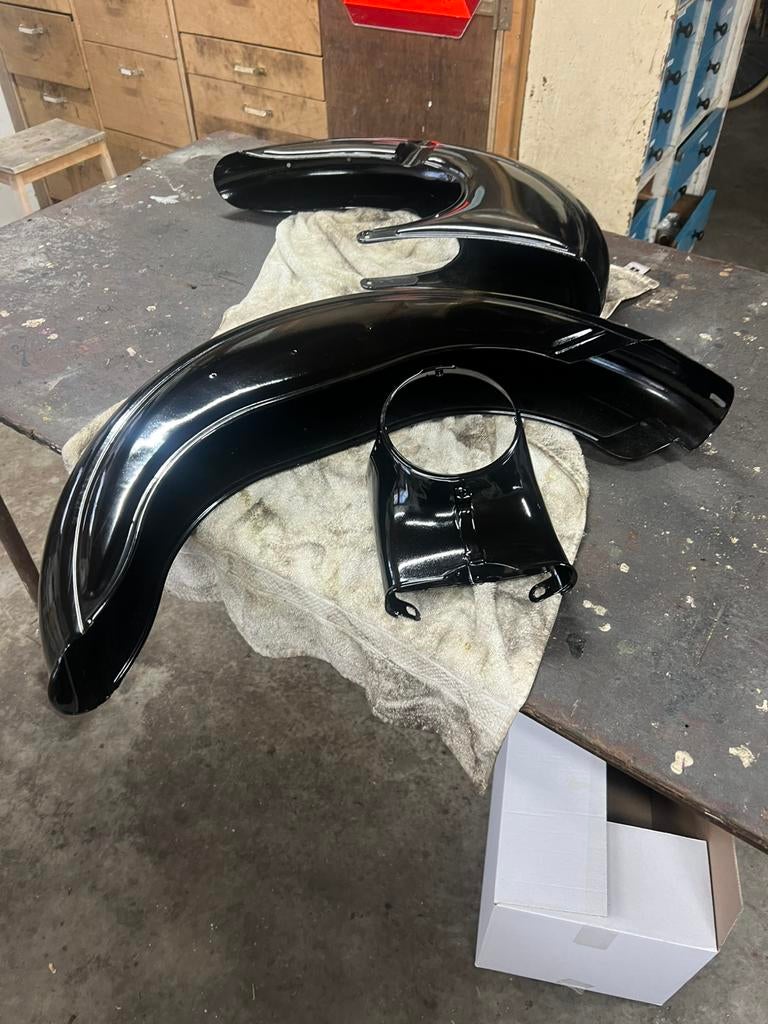 Gepoedercoate spatbord van Berini M 21, Ophalen, Gebruikt, Overige typen, Overige merken