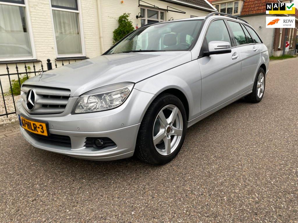 Mercedes-Benz C-klasse Estate 180 K Business Class,H6,Trekhh, 13 km/l, Gebruikt, Zwart, 1435 kg