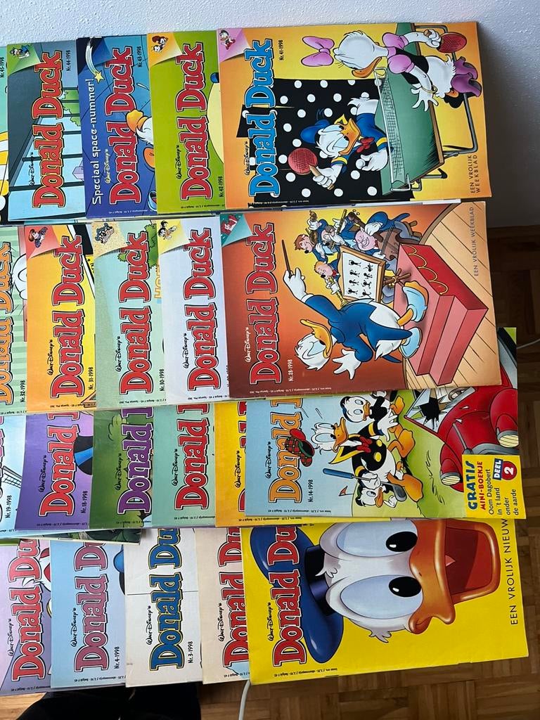 Donald duck jaargang 1998 compleet, Complete serie of reeks, Ophalen of Verzenden, Gelezen, Europa