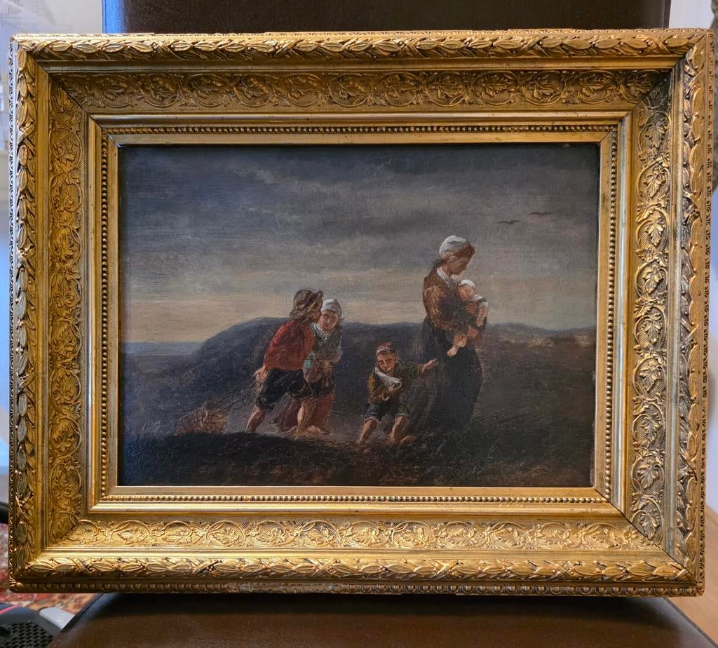 Philip Sadeé, 1837-1904, Haagse school, gesigneerd, Ophalen