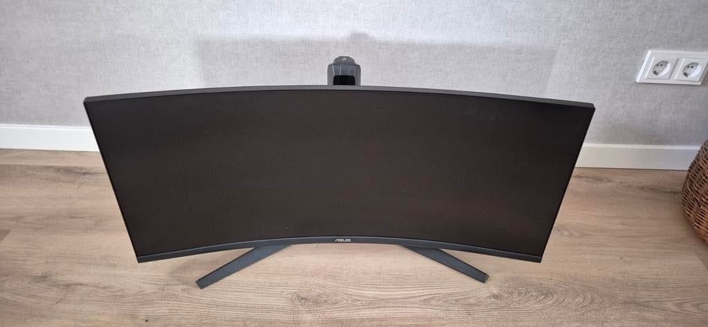 Zgan 34 inch curved Asus Tuf Gaming scherm, Ultrawide, VA, Zo goed als nieuw, Ophalen