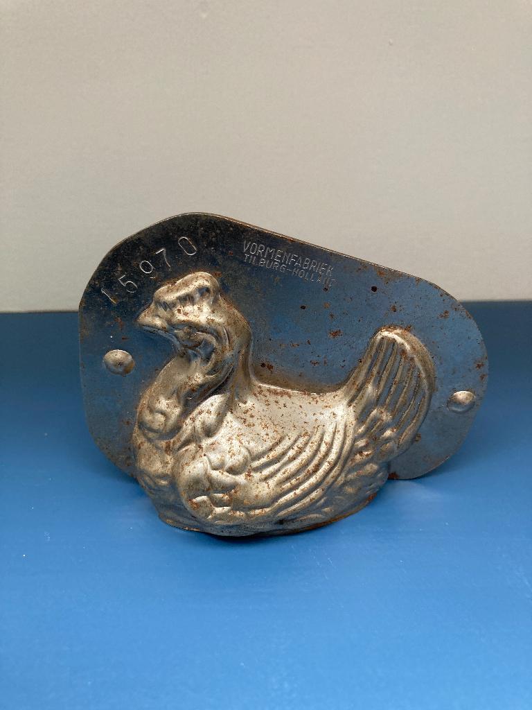 antieke chocolade mallen, Ophalen