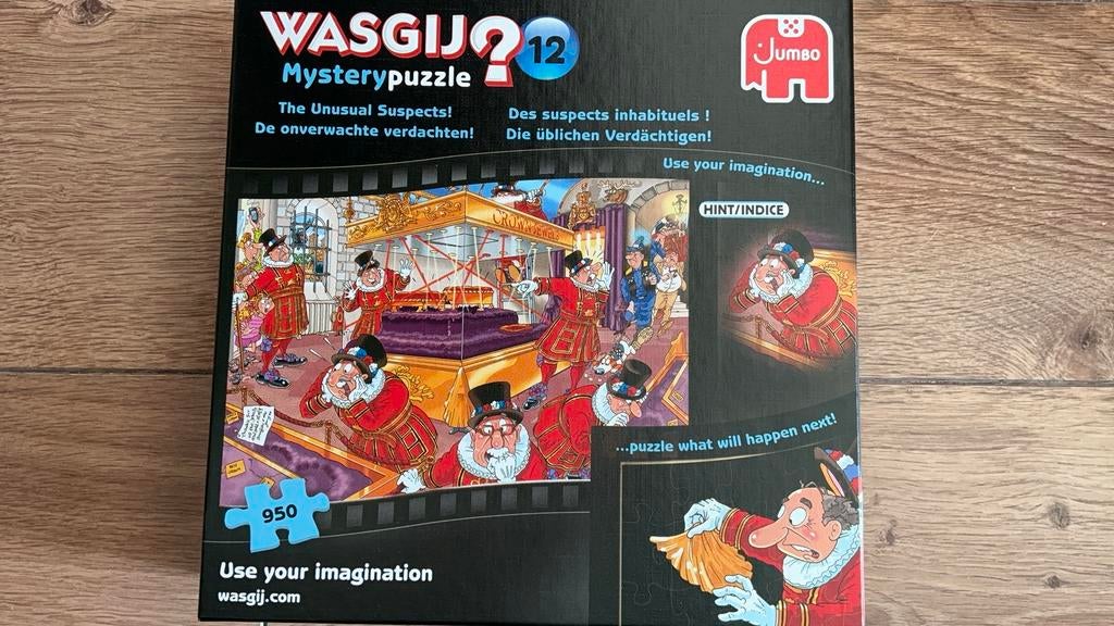 Wasgij mystery 12, Ophalen of Verzenden, 500 t/m 1500 stukjes, Zo goed als nieuw