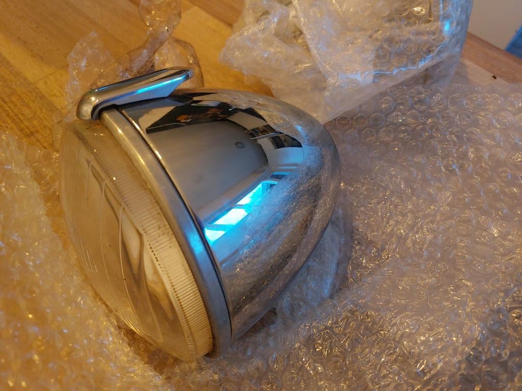 Citroën 2CV HY Koplampen - Origineel Staal, Ophalen of Verzenden