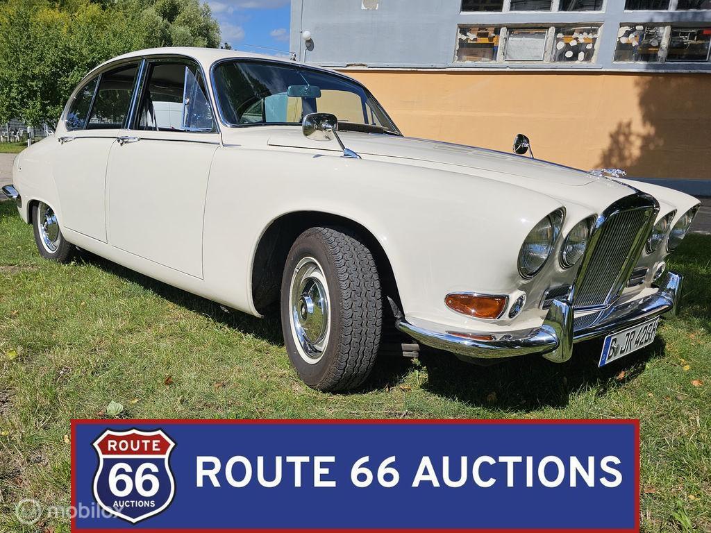 Jaguar 420 | 1967 | Route 66 Auctions, Auto's, Overige carrosserieën, Zwart, Bedrijf, Handgeschakeld