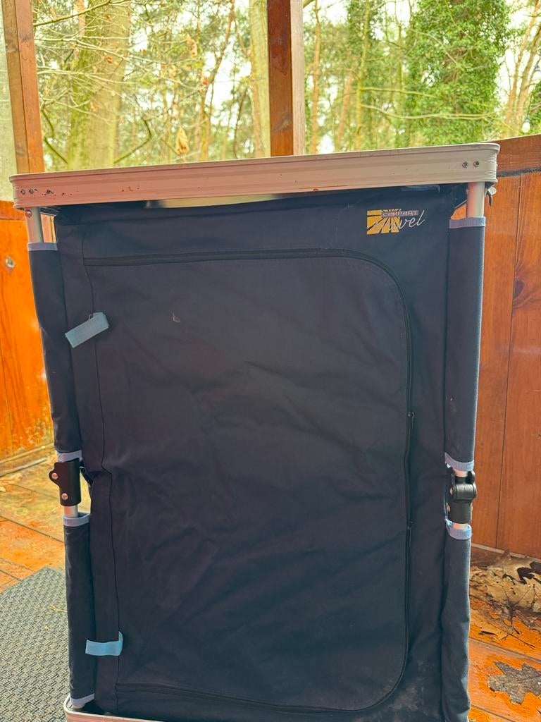 Campart Travel inklapbare campingkast - Handig & Compact, Caravans en Kamperen, Kampeermeubelen, Ophalen, Gebruikt, Campingkast
