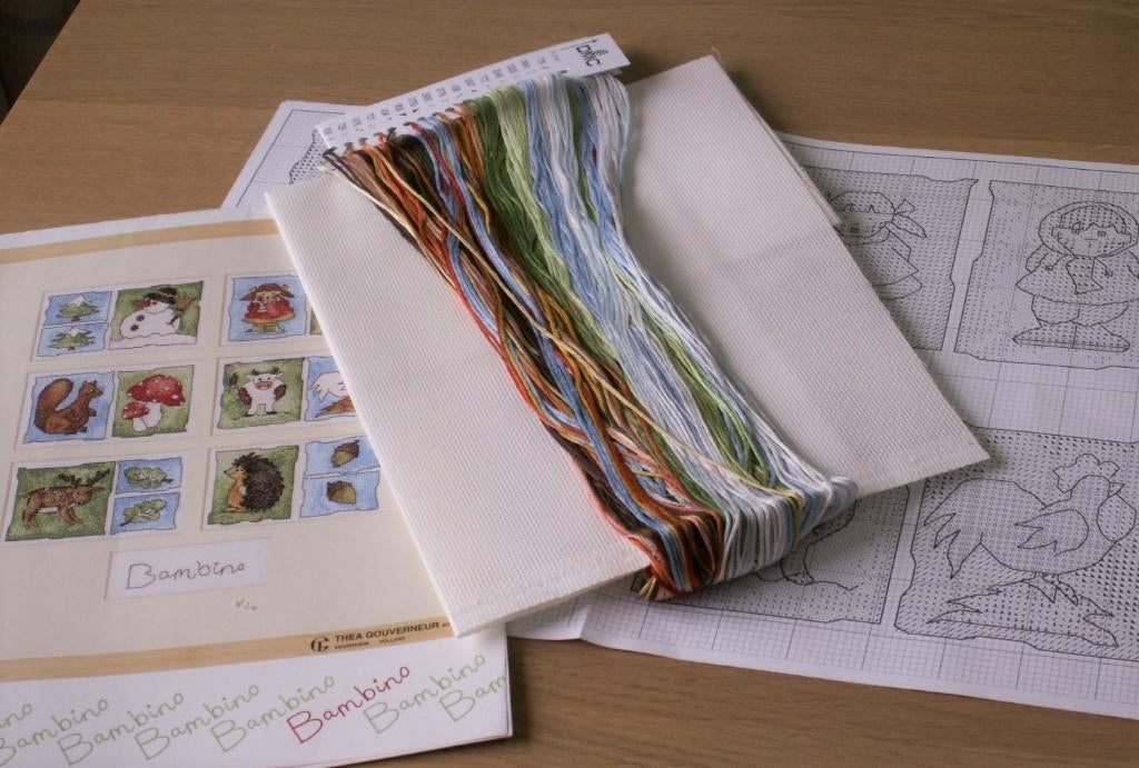 Compleet borduurpakket Thea Gouverneur 15 motieven, Ophalen of Verzenden, Nieuw, Patroon