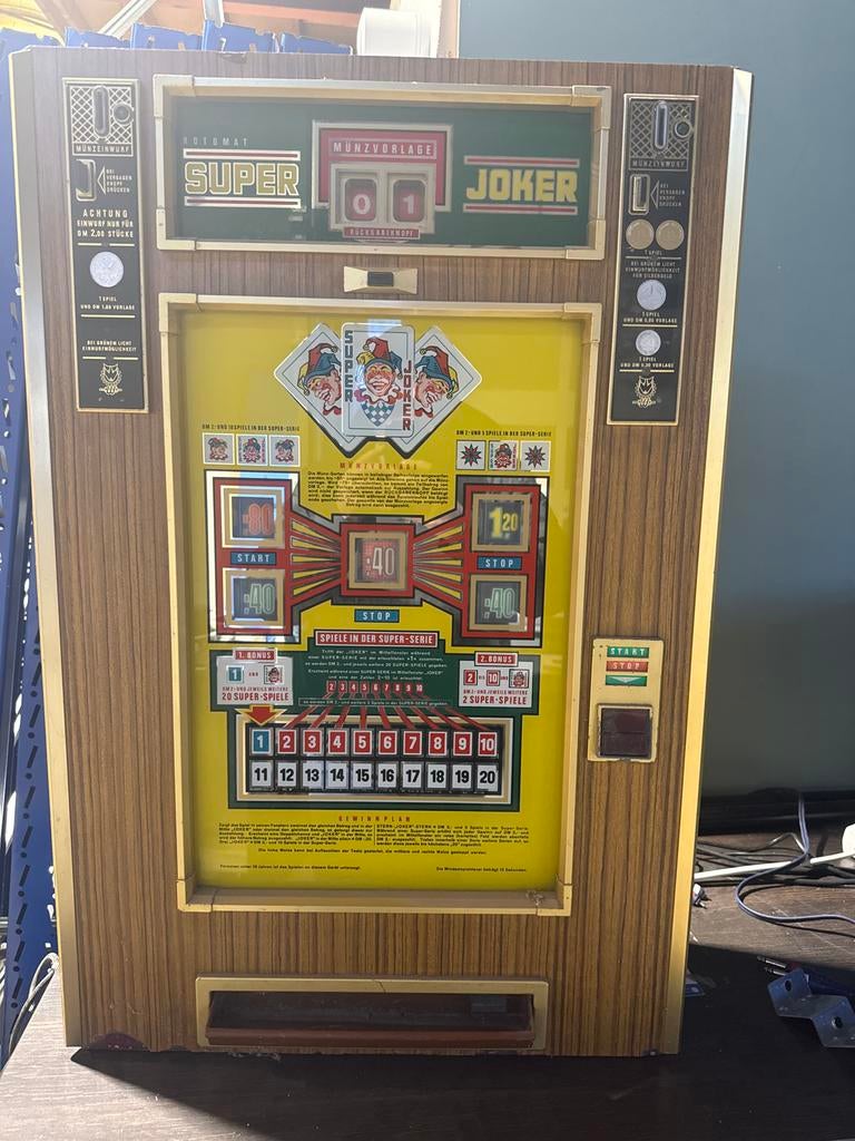 Duitse Gokkast Super Joker - Muntinworp defect, Overige munten, Ophalen of Verzenden, Gebruikt