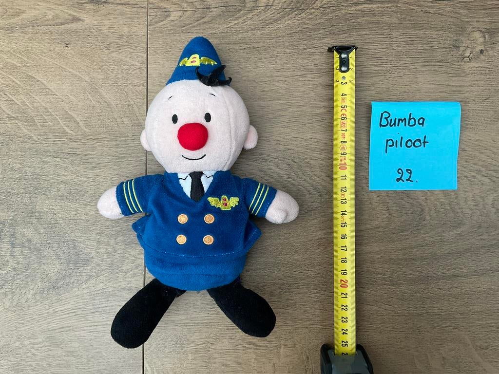 Nieuwe zgan piloot Bumba knuffel Studio 100, Ophalen, Nieuw, Beeldje of Figuurtje
