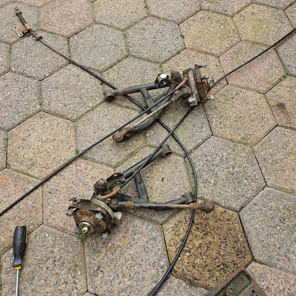 Quad Draagarmen + wielstompen Unilli CX 50 Aeon Cobra 50, Ophalen, Overige typen