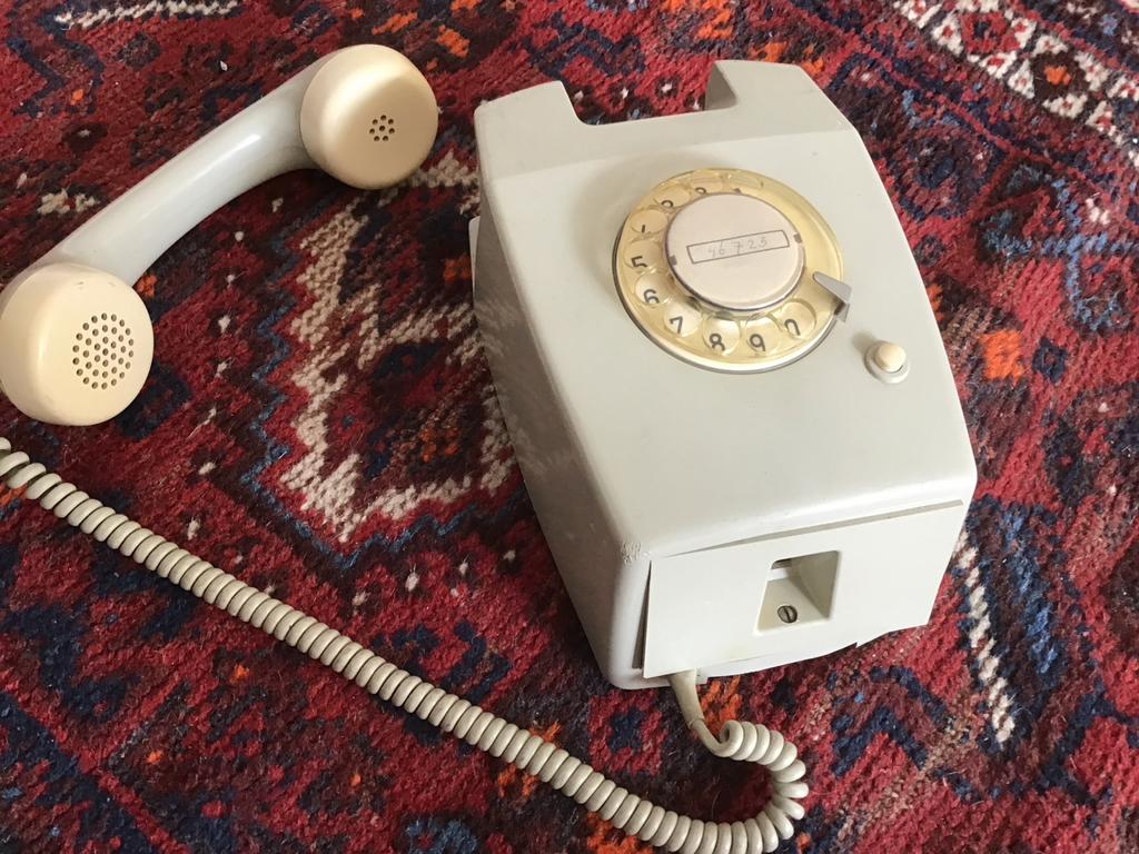 Nostalgische PTT Wandtelefoon W65 - Vintage Telefoon, Antiek en Kunst, Ophalen