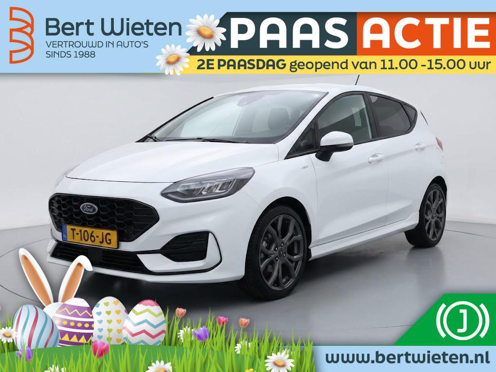 Ford Fiesta 1.0 EcoBoost Hybrid | ST-Line | Geen import | Ad, Stof, Gebruikt, Origineel Nederlands, Bedrijf