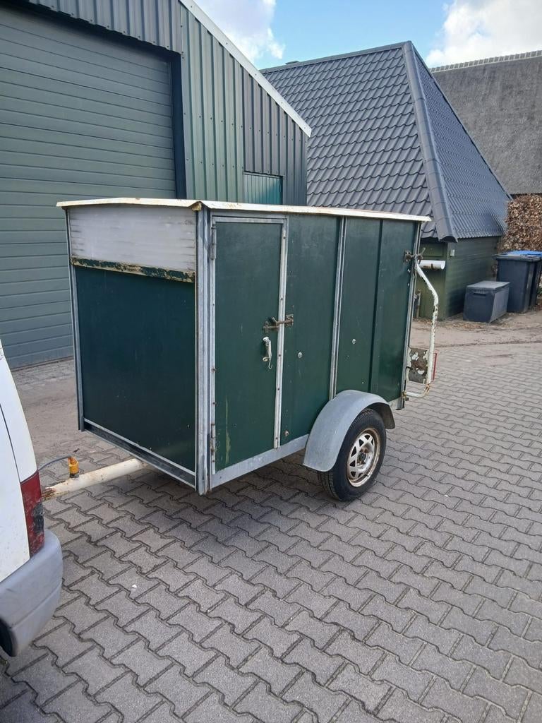 Te koop   nette kleinveetrailer veekar veewagen, Ophalen of Verzenden, Gebruikt