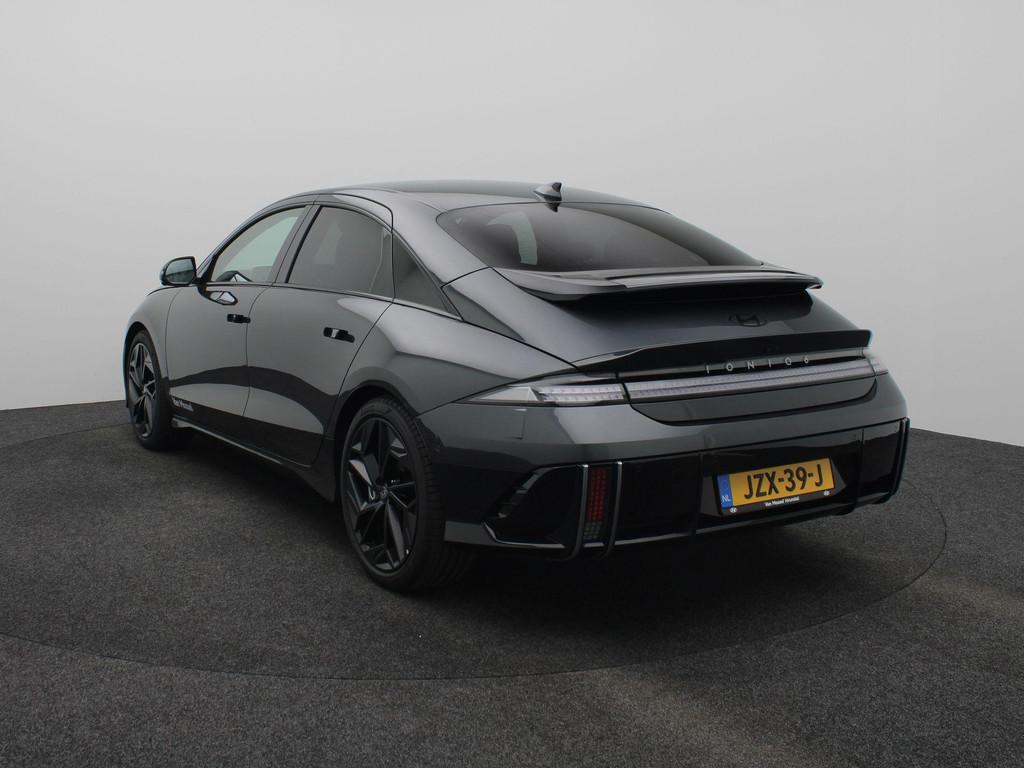 Hyundai IONIQ 6 Business 77.4 kWh | Stoelverwarming voor/ach, Automaat, Achterwielaandrijving, Zwart, Leder en Stof